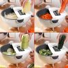 Multifunctional Vegetable Cutting And Draining Basket