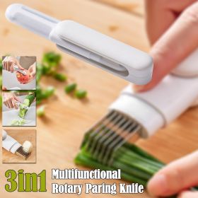 3 In 1 Multifunctional 360 Rotating Stainless Steel Peeler And Grater