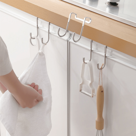 Small Overdoor Hanger for Under Counter Hanging Storage