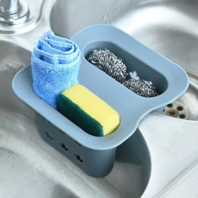 Sink Soap Sponge Drainer Basket