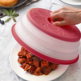 Foldable Microwave Food Cover/Reusable Clear Lid