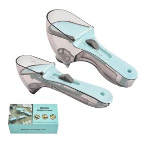 2pc Adjustable Measuring Cups And Spoons