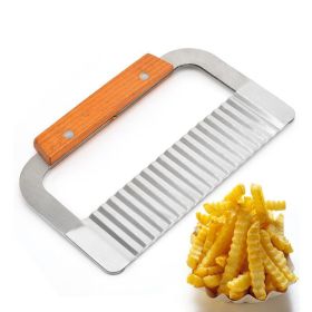 Wide Stainless Steel Crinkle Cutter