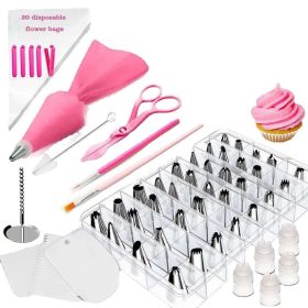 Stainless Steel 83 Pieces Cake Decorating Nozzle Set