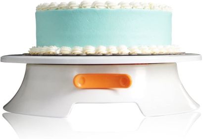 Cake Turntable with Lock Switch and Scale