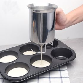 Handheld Stainless Steel Batter Pourer