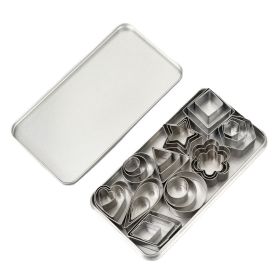 30pc Mini Cookie Cutter Mold in Case