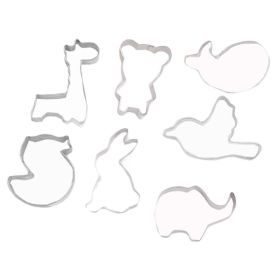 7 Pcs "Animal" Cookie Cutters