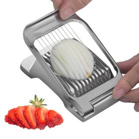 Stainless Steel Slicer for Hard Boiled Eggs