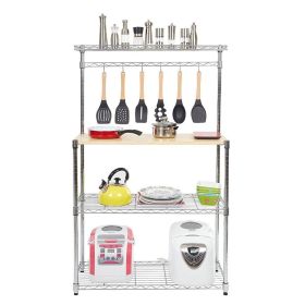 4-tier Powder Coated Baker's Rack