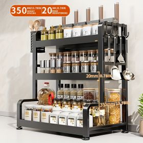 Elegant Multi-Layer Metal Kitchen Organizer