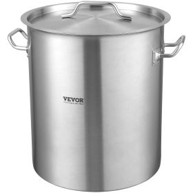 VEVOR Stainless Steel 42 Quart Heavy Duty Commercial Grade Stockpot