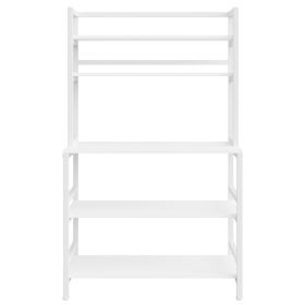 Industrial Kitchen Baker's Rack, 5-Tier Kitchen Utility Storage Shelf