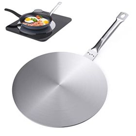 Heat Diffuser Simmer Ring Plate, Stainless Steel With Stainless Handle (Option: 7.5Inch)