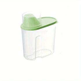 1.9L Airtight Food Storage Containers (Color: Green)