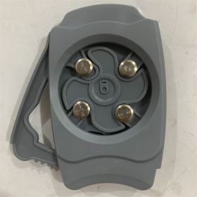 Manual Can Cutter & Top Remover (Color: gray, Ships From: China)