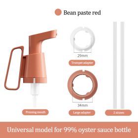 Condiment Bottle Dispenser (Color: Red)