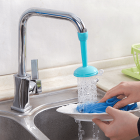 Flexible Faucet Sprayer Attachment (Color: Blue)