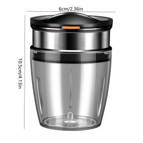 Vegetable Chopper With Container (Color: Black)