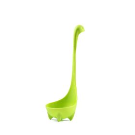 Fun Dinosaur Soup Spoon (Color: Green)