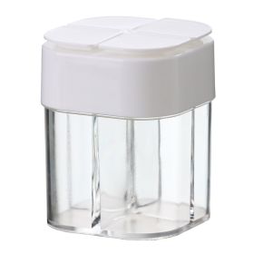 Four-in-one Herb & Seasoning Container (Color: White)