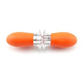 Stainless Steel Corn Cob Fork (Color: Orange (1 Pair))