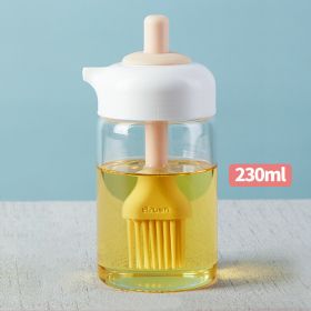 2 In 1 Wide Opening Bottle With Silicone Brush (Color: Pink)