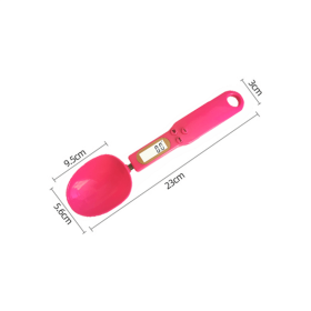 500g LCD Electronic Digital Spoon Scale (Color: Pink)