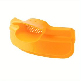 Silicone Anti-Spill Slip-On Pouring Spout (Color: Yell Low)