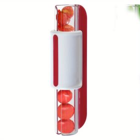 MultiFunctional Small Fruit & Vegetable Cutter (Color: Red)