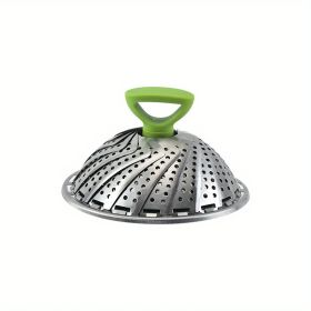 Stainless Steel Steamer Basket (size: small)