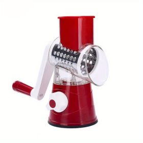 4 in1 Multifunctional Cheese Grater (Color: Red)