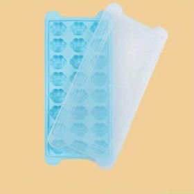 Soft Bottom Cat Paw Ice Tray Mold (Color: Blue, Quantity: 1pc)