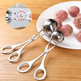 Stainless Steel Meatball Clamp (size: S)