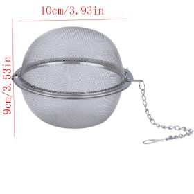 1pc or 3pcs/1 set; Stainless Steel Seasoning or Tea Ball (Color: Big)