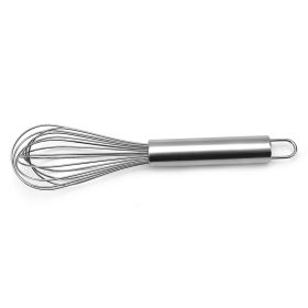 Stainless Steel Wire Whisk (size: 10in Stainless Steel Egg Beater)