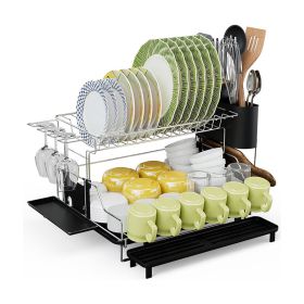 Storage & Drying Dish Racks (type: Style C, Color: As pic show)